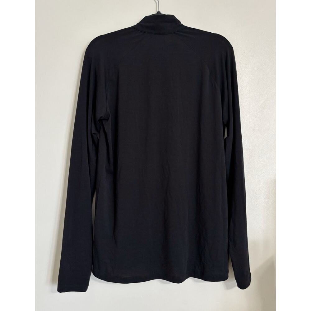 Black Men's The North Face Wander 1/4 Zip Fitted Shirt M - Picture 4 of 5